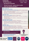 Affiche de l'événement : programme et informations pratiques du séminaire qu'on trouve dans le détail de l'événement